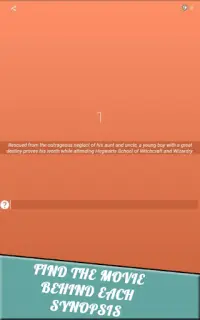 Synopthink - Movies guessing game Screen Shot 4