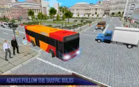 City Passagier Transport Bus Fahren Simulator Screen Shot 1