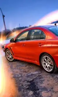 Car Jigsaw Puzzles Mitsubishi Lancer Game Screen Shot 0