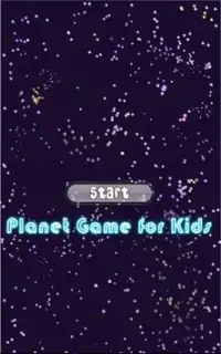 Planet Game for Kids Screen Shot 0