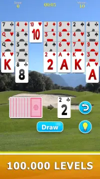 Golf Solitaire - Card Game Screen Shot 3