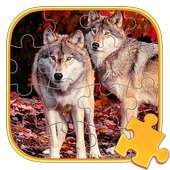 Wolf Jigsaw Puzzles Games
