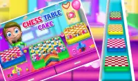 Chess Table Cake Maker Game! DIY Cooking Chef Screen Shot 7
