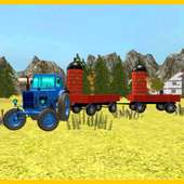Klasyczny traktor 3D: Jęczmień Transport