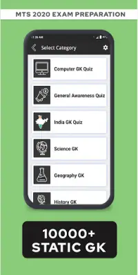 SSC MTS & DRDO MTS Exam Preparation App - Screen Shot 1