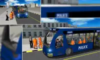 Jail Criminal Transport Bus Screen Shot 2
