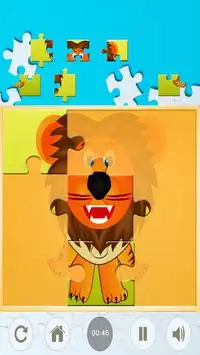 Kids Animal Jigsaw Puzzle Screen Shot 2
