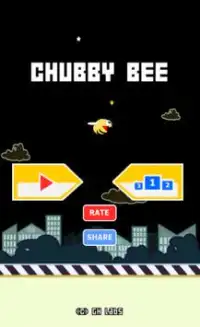 Chubby Bee Screen Shot 4