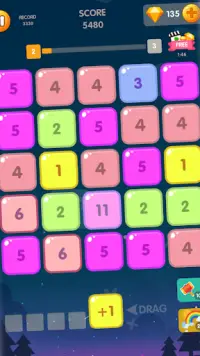 Merge Plus 2019 - drag block puzzle Screen Shot 0