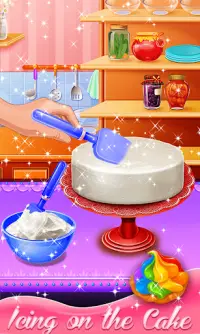 本物のケーキメーカー-誕生日パーティーのケーキ料理ゲーム Screen Shot 4
