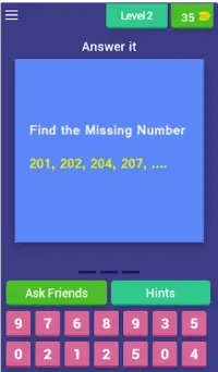 Find The Missing Number IQ Test Screen Shot 2