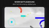 Worm Snake Zone Battleground.io Screen Shot 2