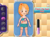 Baby Health Check Girls Games Screen Shot 4