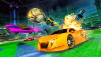 Rocket Car Football League: Soccer Rocket League Screen Shot 1