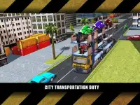 Robot Bike Parking - Transport Truck Adventure Screen Shot 7