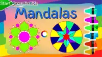 Mandalas Kids Coloring Book Screen Shot 4