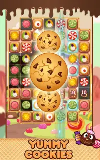 Cookie Monsoon Jello - Match 3 Puzzle Screen Shot 3