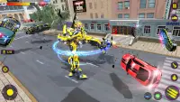 ヘリロボットカーゲーム：ロボットゲーム Screen Shot 7