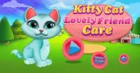 Kitty Cat Lovely Friend Care   games for girls Screen Shot 0