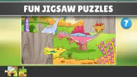 Dinosaur Jigsaw Puzzles Screen Shot 1
