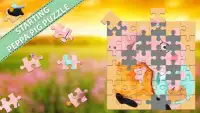Pepa e Pig Jigsaw Puzzle Para crianças jogo Screen Shot 0
