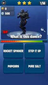 Quiz from Fortnite ( Dance )‏‎ Screen Shot 5