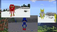 Sonic the hedgehog Minecraft Screen Shot 6