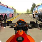 Moto Lalu Lintas Berat Racer: Bike Racing Stunts