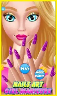 Nail Art Girl Manicure Screen Shot 0