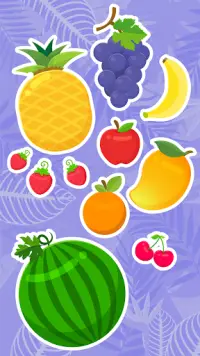 Fruits Cooking - Juice Maker🍨Toddlers Puzzle Game Screen Shot 2