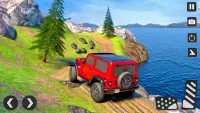 Offroad Hill Jeep Driving Game Screen Shot 2
