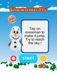 Snowman Fly ! Screen Shot 3