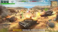 Tank Force：Kereta kebal perang Screen Shot 0