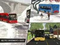 Snowy Bus Unità Screen Shot 10