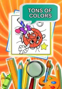 Coloring Game for Shopkins Screen Shot 1