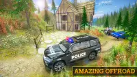 Offroad Police Jeep 4x4 Fahr- und Rennsimulator Screen Shot 7