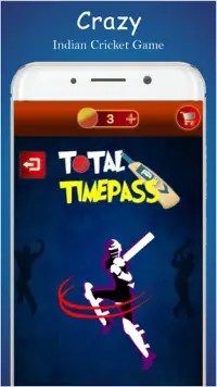 Straight Drive - Total Timepass Cricket Screen Shot 0