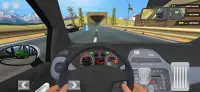 Jogo de corrida de carros rodoviários Screen Shot 2