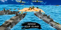 Missile Launcher Battleship:Island Naval Attack Screen Shot 0