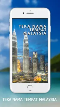 Teka Nama Tempat Malaysia (Game Cari Silang Kata) Screen Shot 0