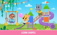 Learn colors and shapes, 123 numbers for kids! Screen Shot 0