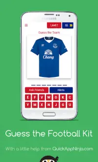 Guess the Football Kit Screen Shot 3