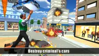 Vegas City Rope Hero - Grand Mafia Crime Simulator Screen Shot 2