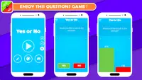 Yes or No Questions game Screen Shot 4