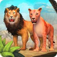 Lion Family Sim Online: élèvez votre meute lions