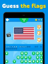 Flags quiz - guess the flag Screen Shot 5