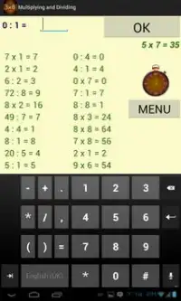Multiplication and Div trial Screen Shot 17
