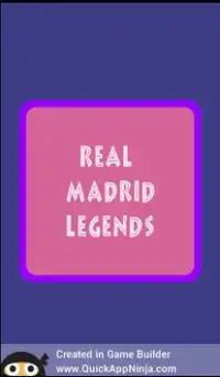 REAL MADRID LEGENDS FREE QUIZ Screen Shot 3
