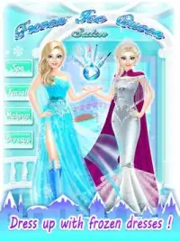 Ice Princess Makeup Spa Salon : Frozen Queen Games Screen Shot 2
