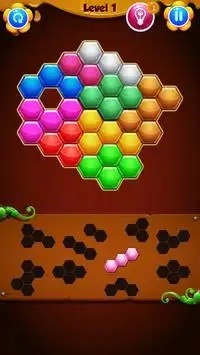 Hexa! Block Puzzle Juwelen Screen Shot 0